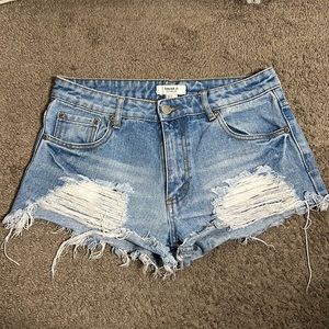 Jean shorts